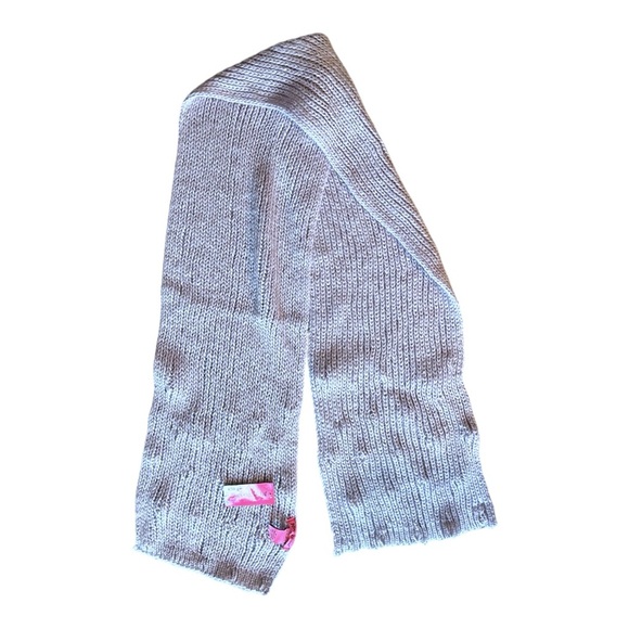 Betsey Johnson Pearl Jam Pastel Orchid Scarf - Picture 6 of 7